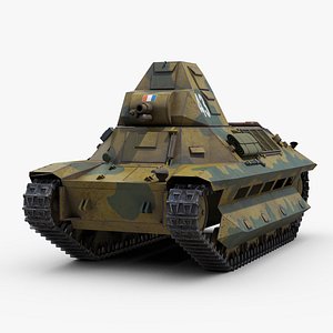 FCM 36 Tank 3D