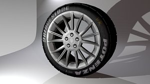 3d maserati rim