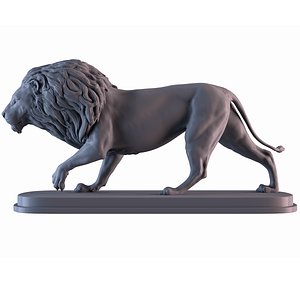 3D model Lion