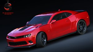 chevrolet camaro z 28 3d model