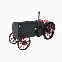 restored tractor from the 30s