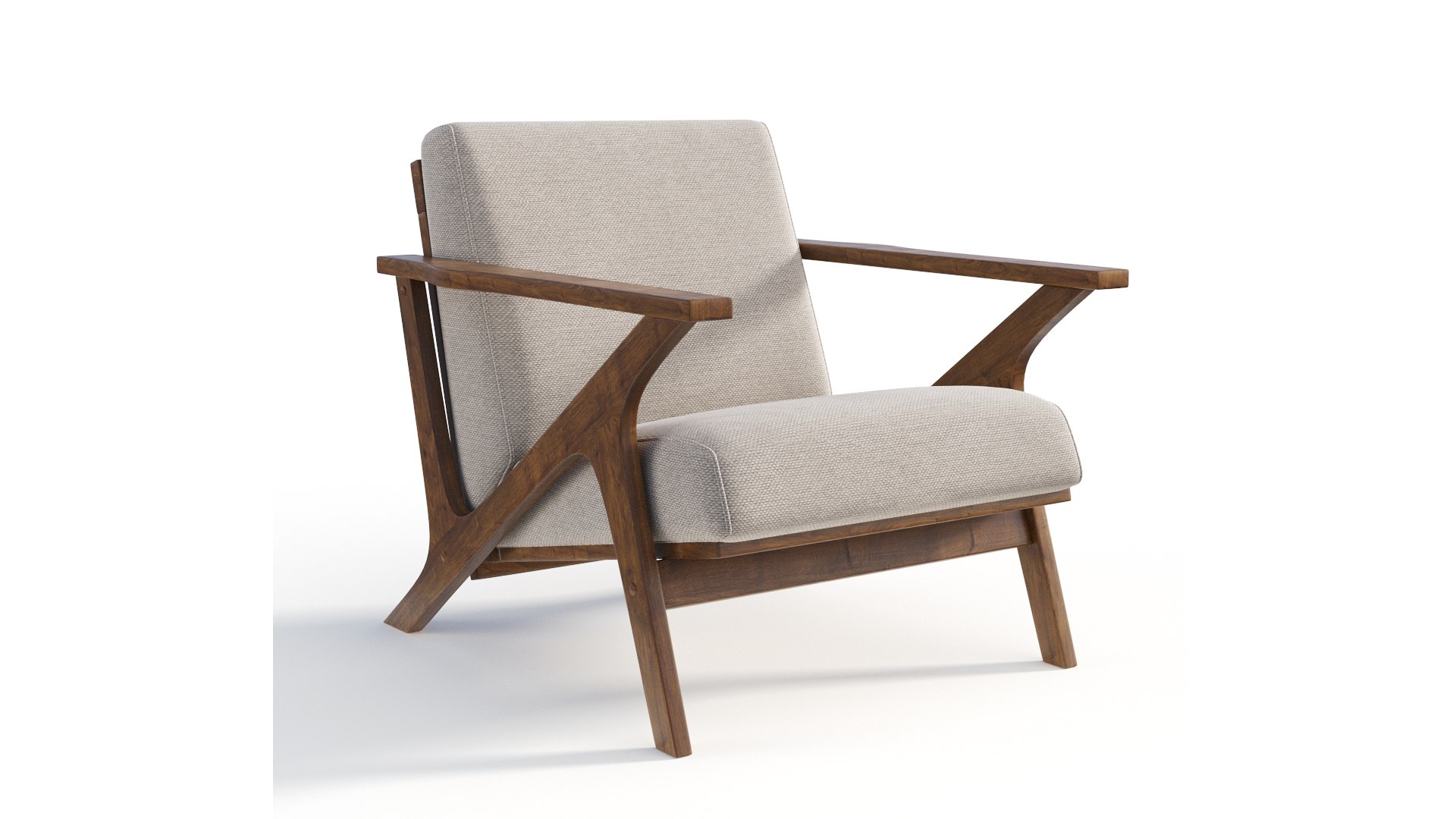 Omax Decor Zola Lounge Chair 3D Model TurboSquid 2023187