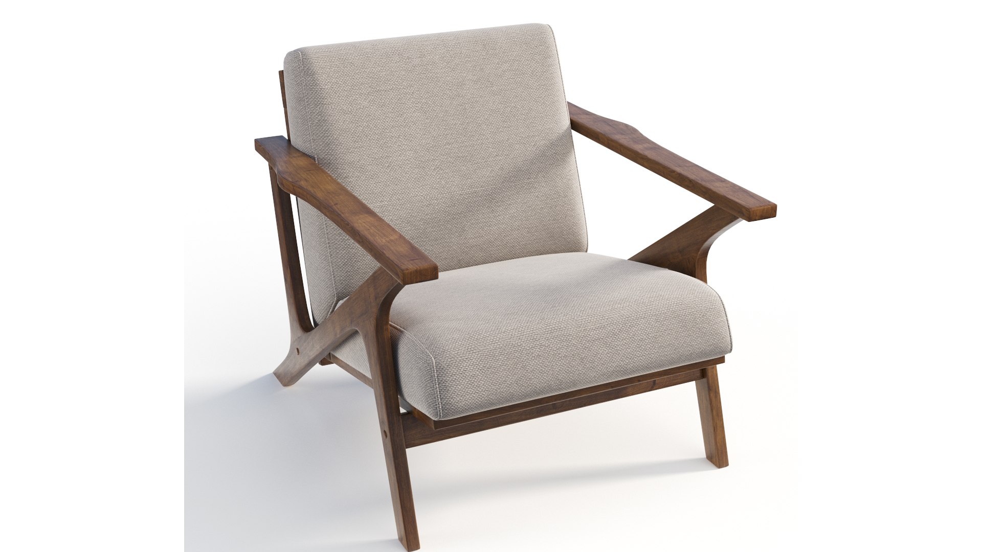 Omax Decor Zola Lounge Chair 3D Model TurboSquid 2023187