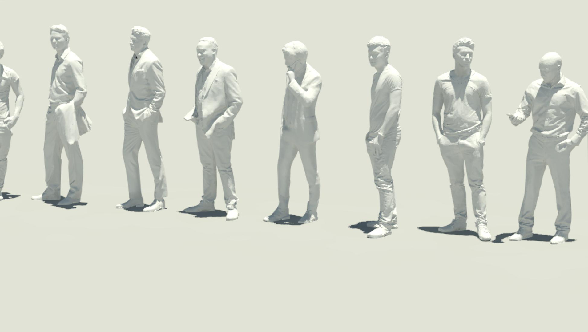 3D People - Adult Standing Still - Man Model - TurboSquid 1772081