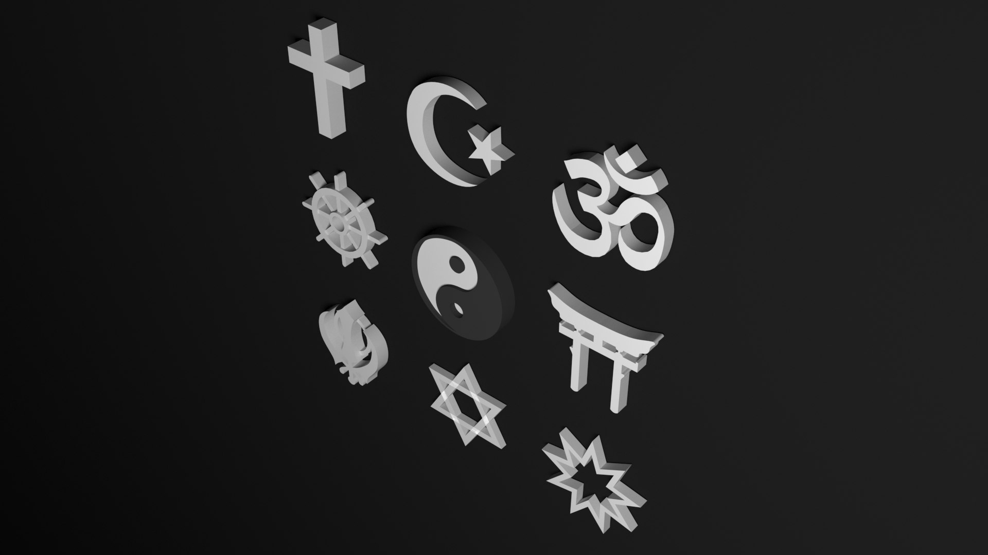 3D world religions icons https://p.turbosquid.com/ts-thumb/uq/LtPcRm/EM/6/jpg/1621510059/1920x1080/fit_q87/205efc2cf64f634642926343402c0edf43d858ef/6.jpg