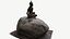 scanned model of the Frog Princess statue