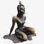 scanned model of the Frog Princess statue