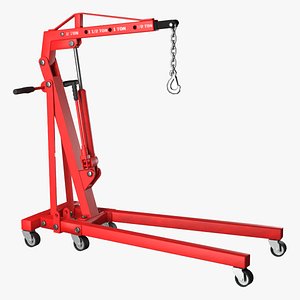 engine crane 3D model