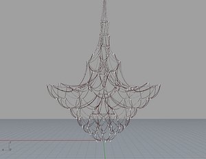 3d baxter q2 hanging lamp model