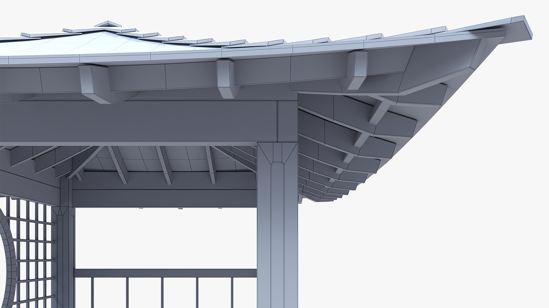 Japanese Gazebo 3D model https://p.turbosquid.com/ts-thumb/uq/TC09kF/eb/wire3/jpg/1763303246/1920x1080/fit_q87/f29486788d3a6960854c638faabaf426192b88e8/wire3.jpg
