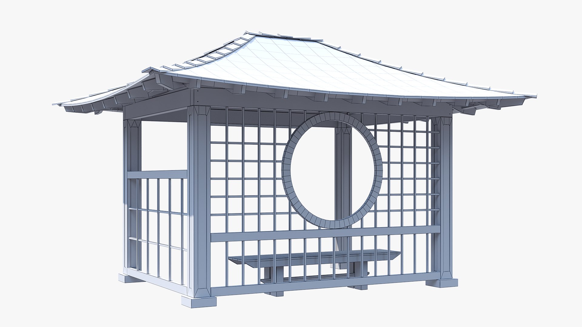 Japanese Gazebo 3D model https://p.turbosquid.com/ts-thumb/uq/TC09kF/kL/wire1/jpg/1763303245/1920x1080/fit_q87/e53123c8a87d5021cb40fe193d03fcd27043af50/wire1.jpg