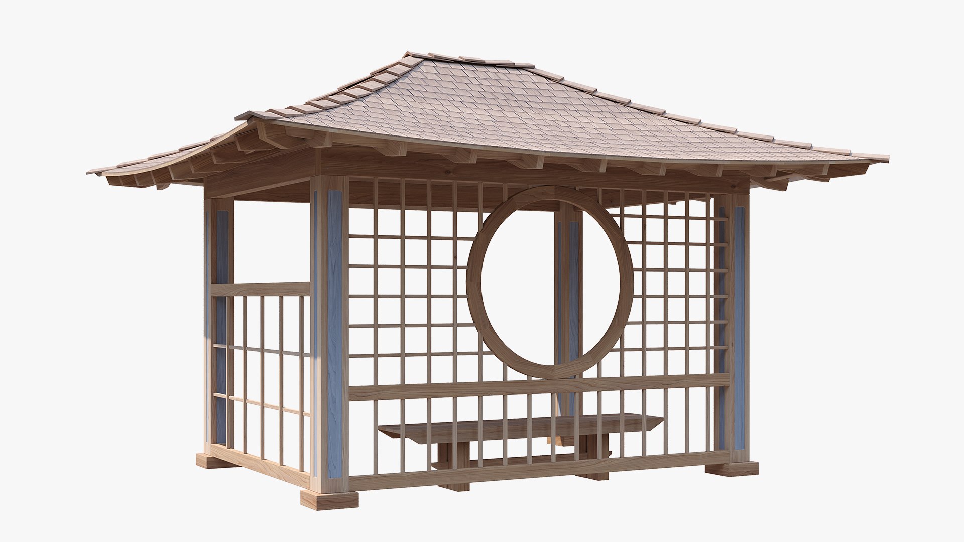 Japanese Gazebo 3D model https://p.turbosquid.com/ts-thumb/uq/TC09kF/yZ/4/jpg/1763303240/1920x1080/fit_q87/77531f55c1018c877cc2c77aee615be350c7a775/4.jpg