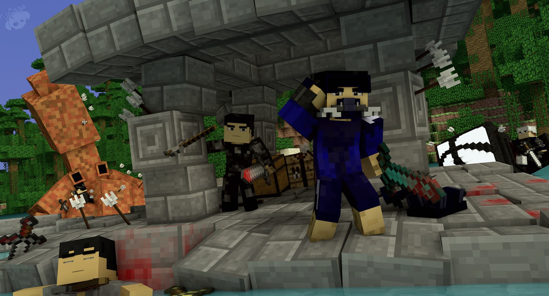C4d Minecraft