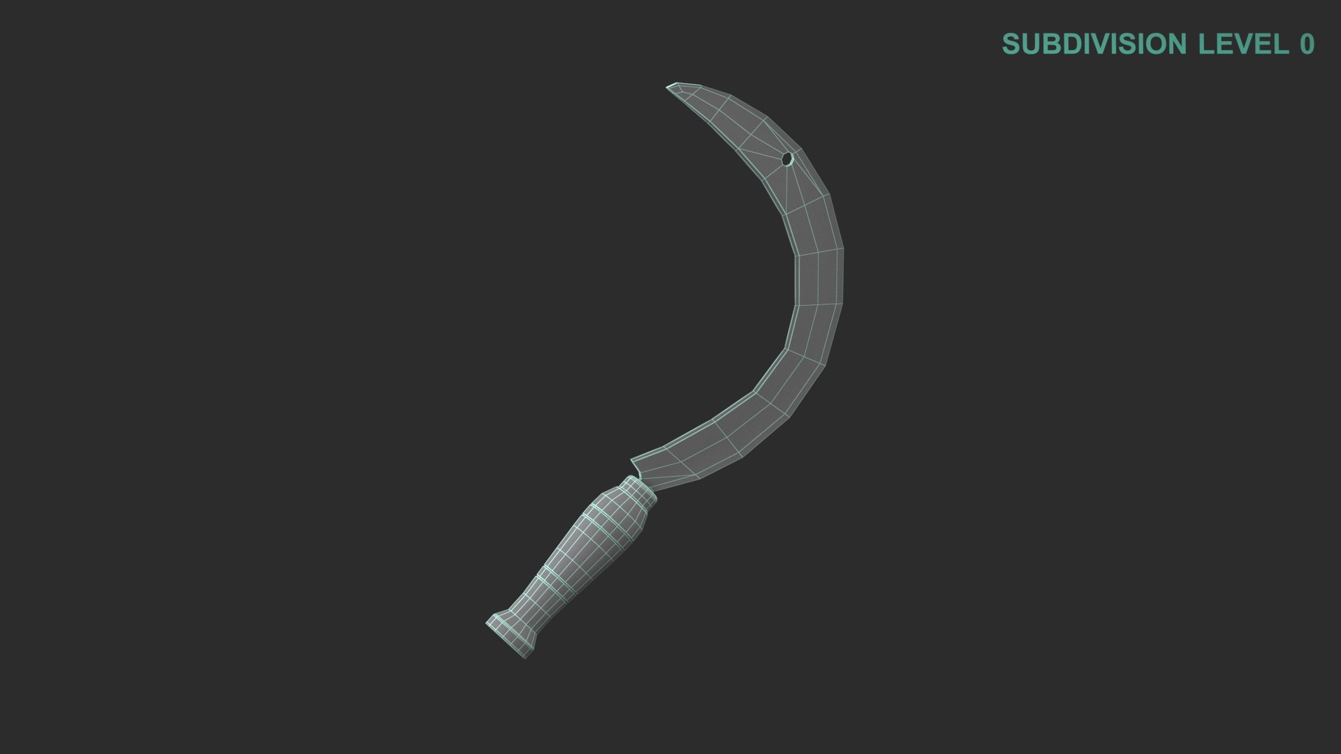 Sickle 3D Model - TurboSquid 1929775