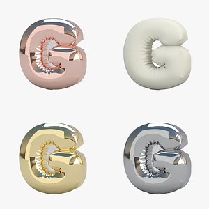 G Balloons Collection 3D model