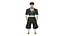 personaggio Gyomei Himejima da demon slayers modello 3D