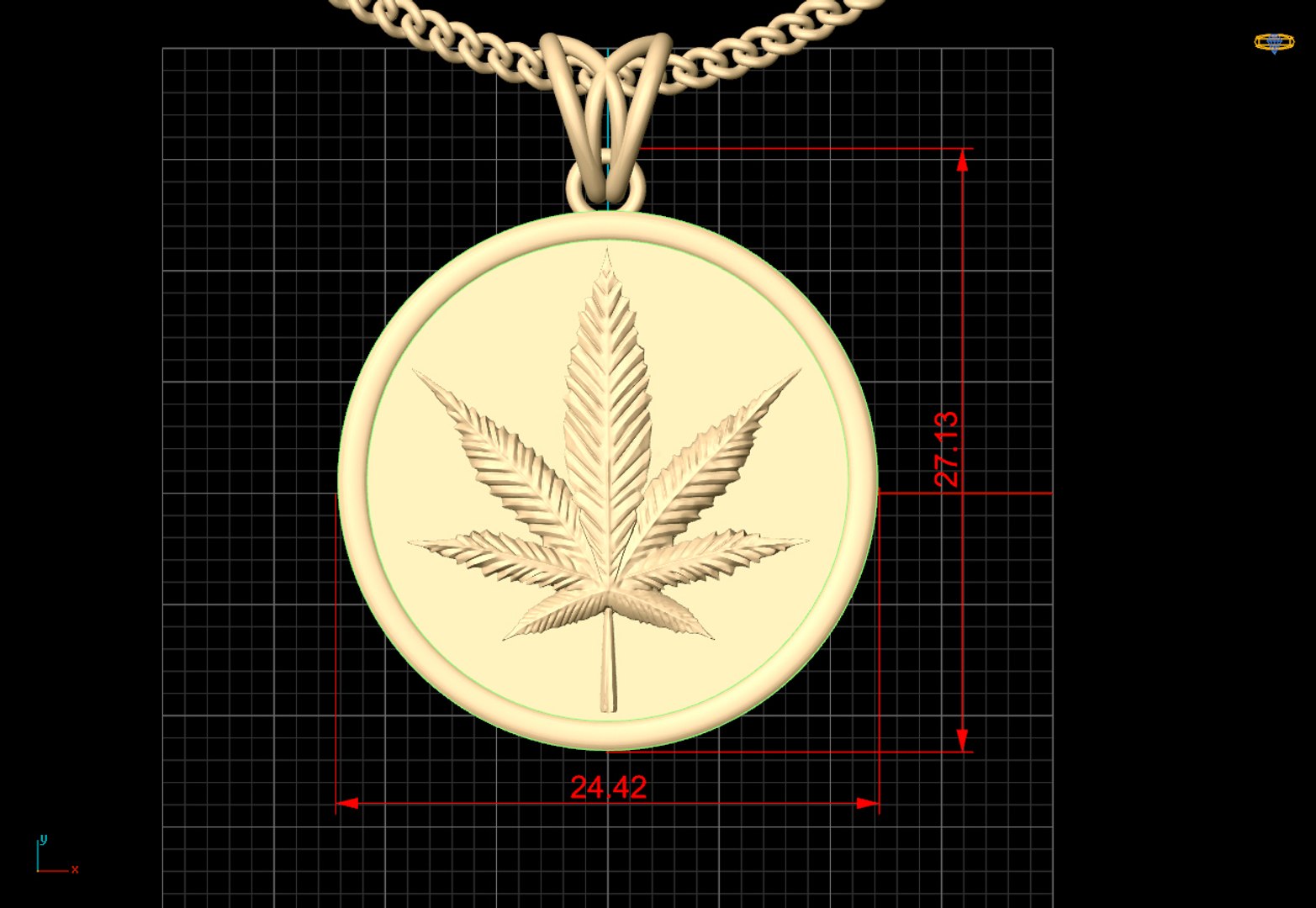 Mariguana pendant 3D model https://p.turbosquid.com/ts-thumb/uq/lbcBNg/oE/measures/jpg/1758127700/1920x1080/fit_q87/60711c3de69879b5716010235e483daf9b4c8cf0/measures.jpg