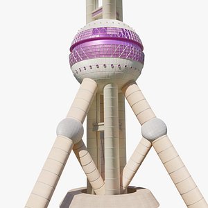 Oriental Pearl Tower model