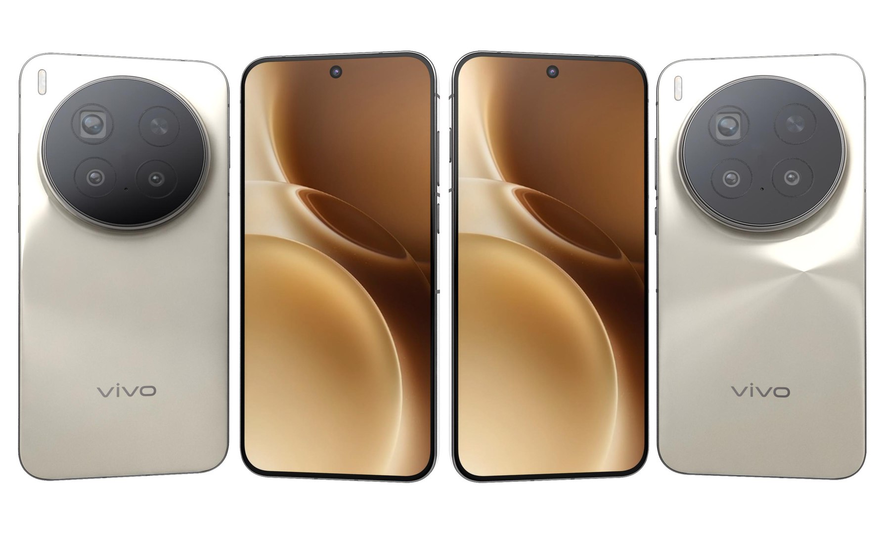 3D Model Vivo X300 Pro Wilderness Brown - TurboSquid 2477024