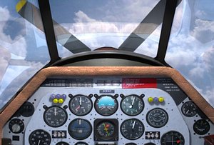 p51 mustang 3d model