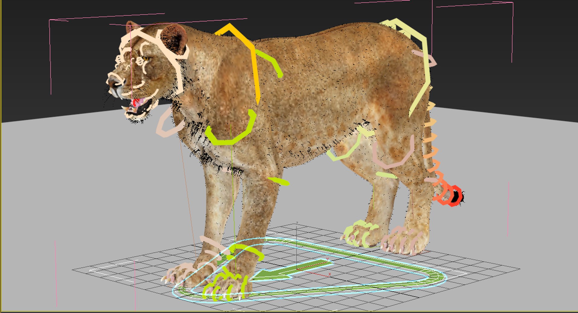 3D lioness 2 fur colors model https://p.turbosquid.com/ts-thumb/uq/yNJToX/bVDoJevB/lionriggingctrl/jpg/1493814398/1920x1080/fit_q87/c2b6d53e48a6e6eb421ecd45358fb0b4afa7e8b5/lionriggingctrl.jpg