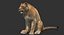 Lionne 2 (Fourrure) (Animé) (Deux Couleurs)