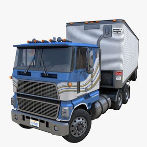 Industrial dry van trailer PBR