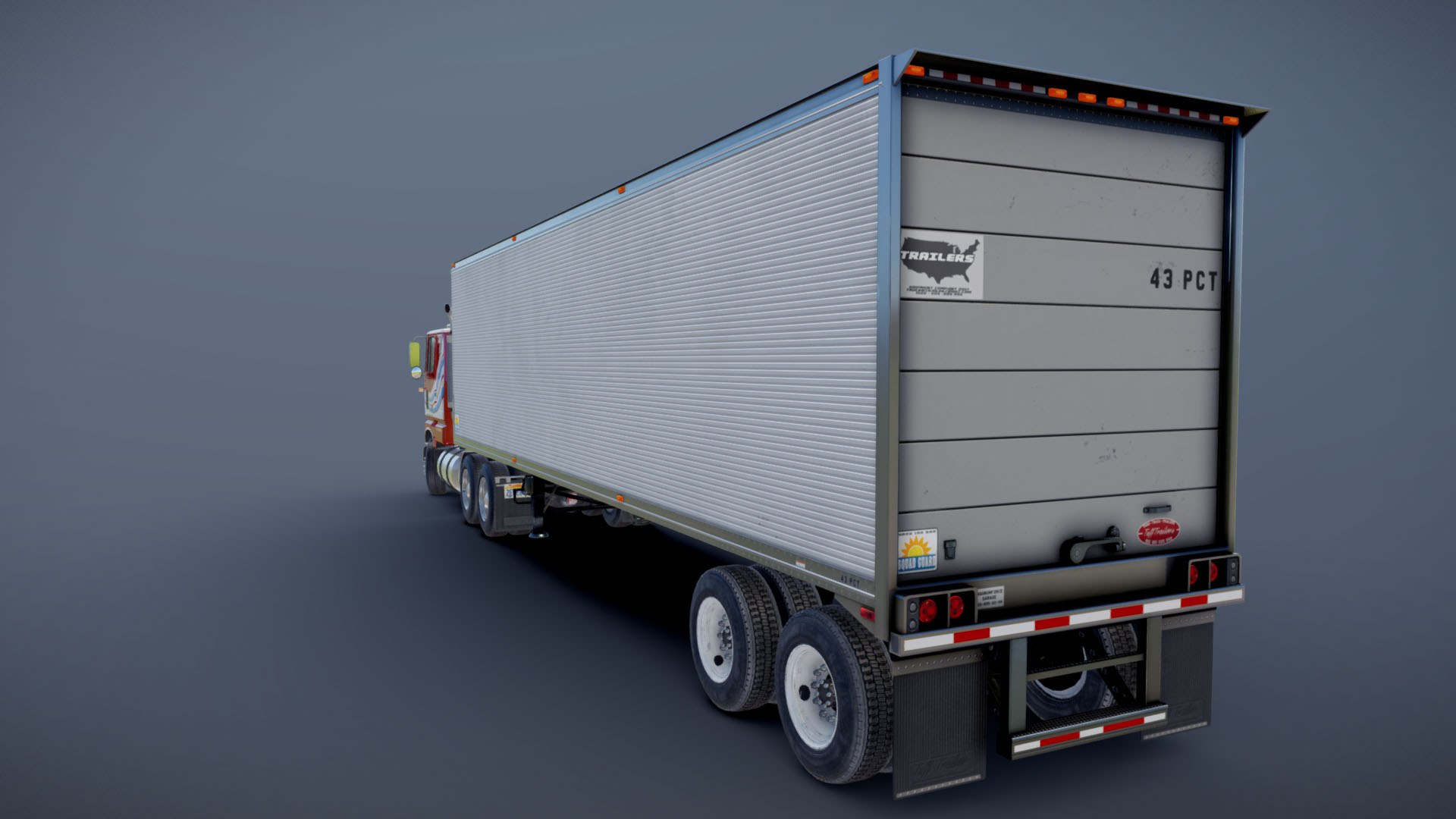 Industrial dry van trailer PBR model https://p.turbosquid.com/ts-thumb/uq/zMj9Zm/Ff/pbr_04/jpg/1628015815/1920x1080/fit_q87/73393615b417df9be8ce38c112e480bbea29e279/pbr_04.jpg