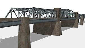 Robert F Kennedy Bridge 2 3D model