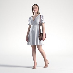 3D people character model