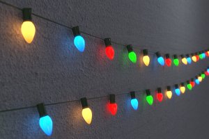 String Christmas Lights V6