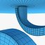 Modern Glass Table (Curved) 001