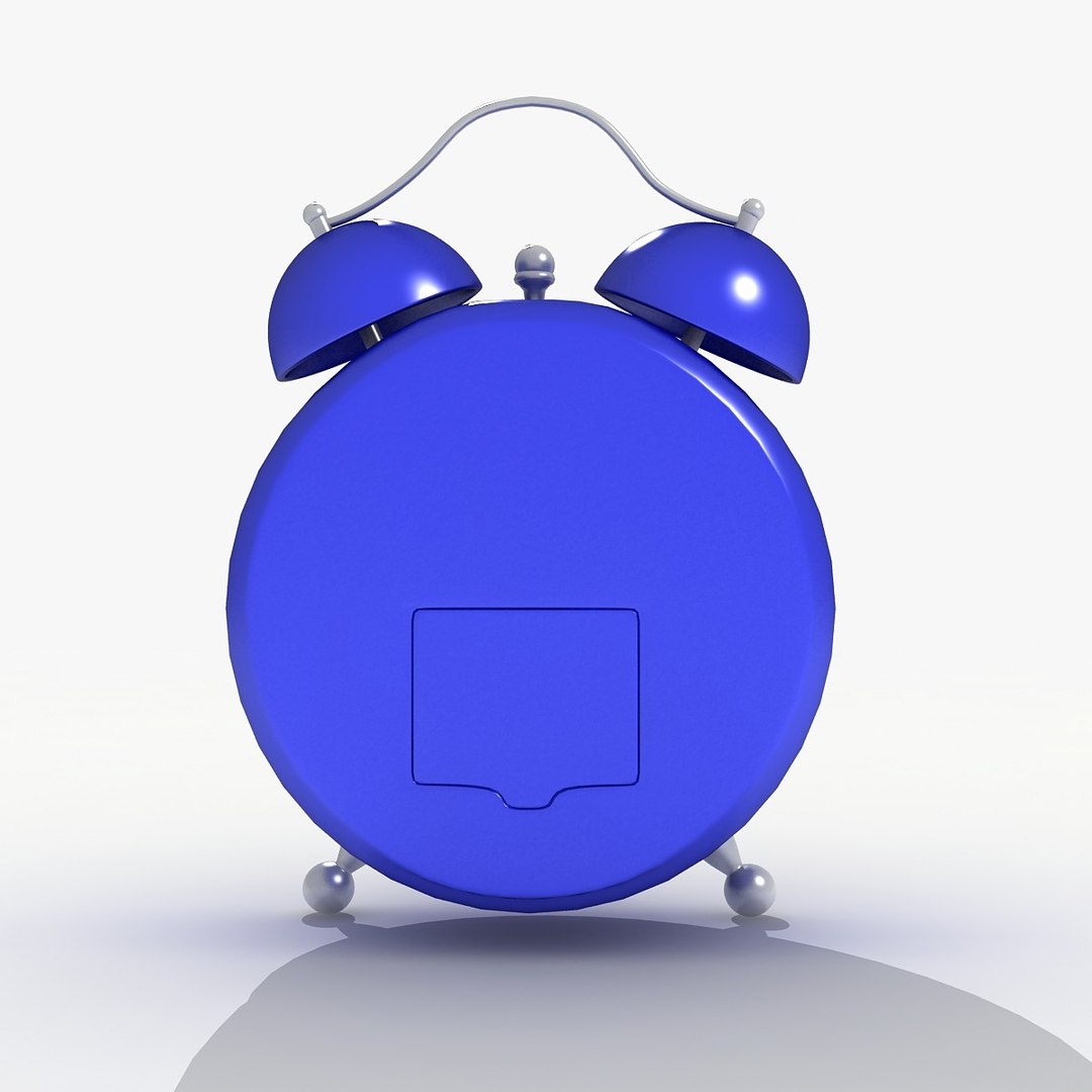 table alarm clock 3d model