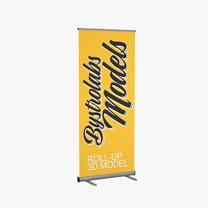 Rollup Banner Exhibition Display Stand