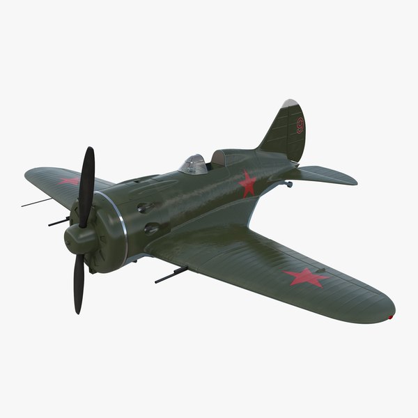3D soviet wwii fighter aircraft model