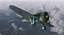 Sowjetisches Kampfflugzeug Polikarpov I-16 manipuliert