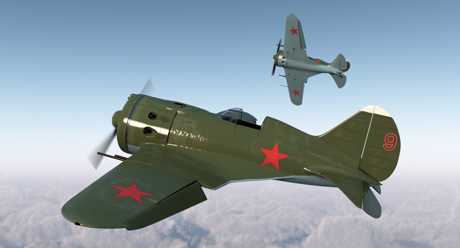 3D soviet wwii fighter aircraft model https://p.turbosquid.com/ts-thumb/ur/GVIfY6/osTnVEsq/sovietwwiifighteraircraftpolikarpovi16rigged3dmodel006/jpg/1495945382/1920x1080/fit_q87/66391cbd4f7e0c744a52fbeeeda7a2b2653a6e61/sovietwwiifighteraircraftpolikarpovi16rigged3dmodel006.jpg