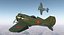 Sowjetisches Kampfflugzeug Polikarpov I-16 manipuliert