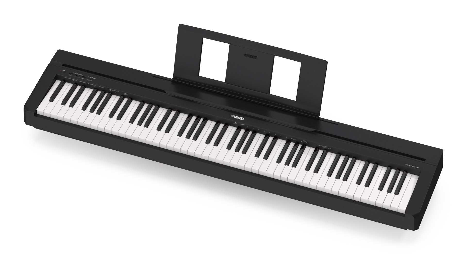 3D Digital Piano Yamaha P45 model - TurboSquid 2007298