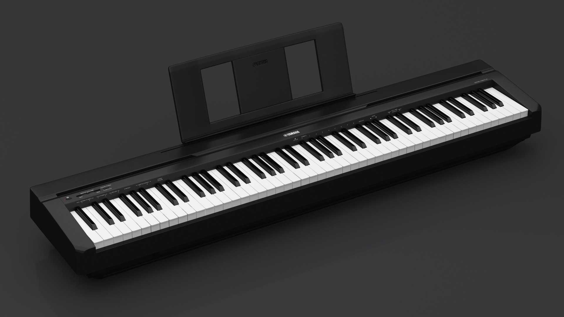 3D Digital Piano Yamaha P45 model https://p.turbosquid.com/ts-thumb/ur/JLS7xm/Ib/digitalpianoyamahap453dmodel004/jpg/1672358518/1920x1080/fit_q87/d4b0e4021ea2a2fa4d55bd32b87a4f59ff03beda/digitalpianoyamahap453dmodel004.jpg