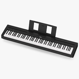 3D Digital Piano Yamaha P45 model