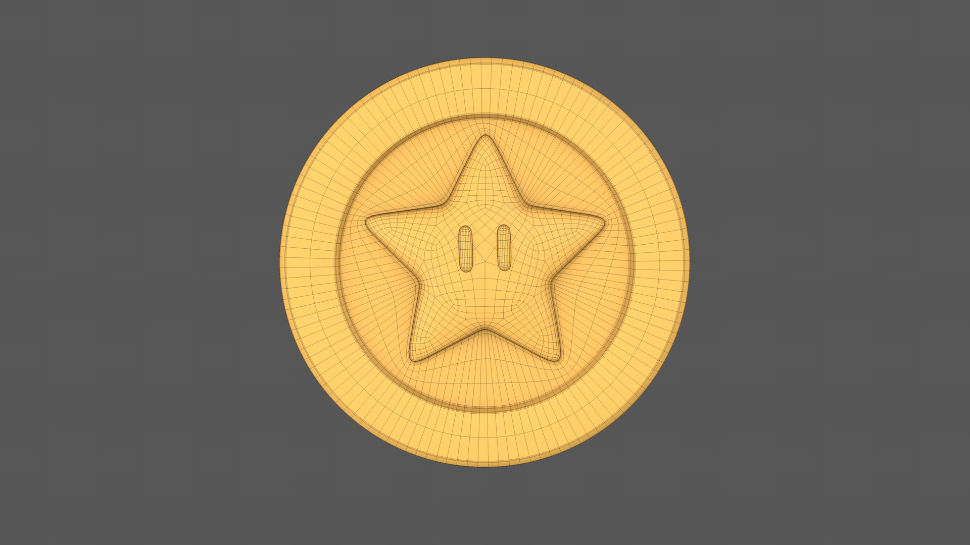 3D Model Special Gold Coin Star TurboSquid 1508740