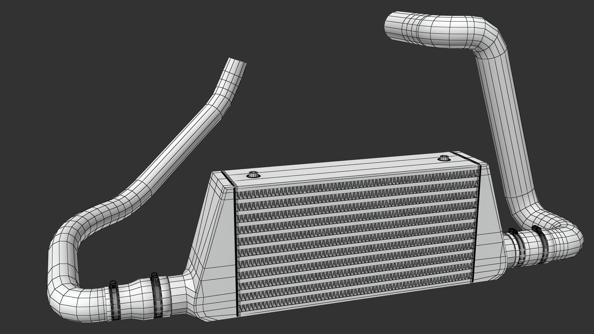 3D Intercoolers 5 Row TurboSquid 1336526