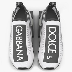 Sneakers Dolce Gabbana Sorrento White 3D model