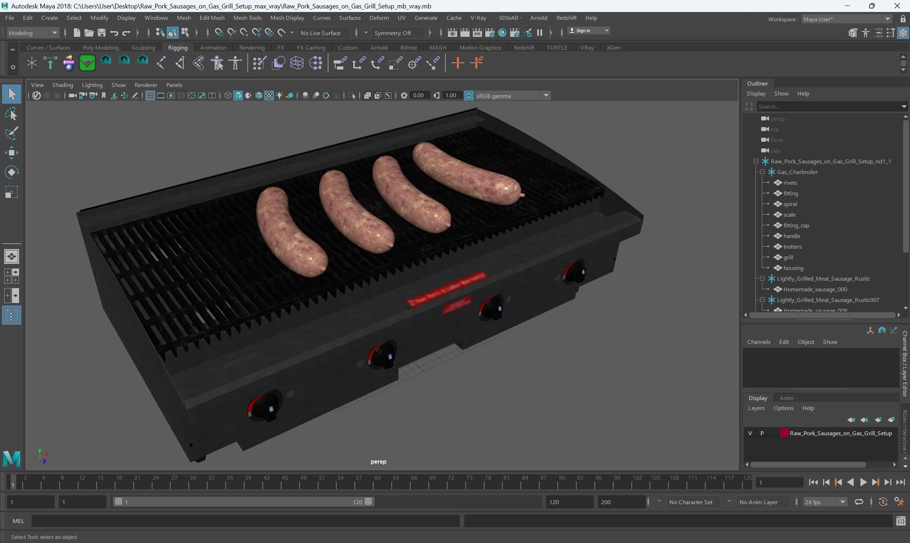 Raw Pork Sausages on Gas Grill Setup 3D model https://p.turbosquid.com/ts-thumb/ur/T7JNSs/GD/raw_pork_sausages_on_gas_grill_setup_1002/jpg/1759145708/1920x1080/fit_q87/d29a7dd3c131ba50b756dd33c9c2bc5765aed5d0/raw_pork_sausages_on_gas_grill_setup_1002.jpg