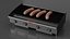 Raw Pork Sausages on Gas Grill Setup