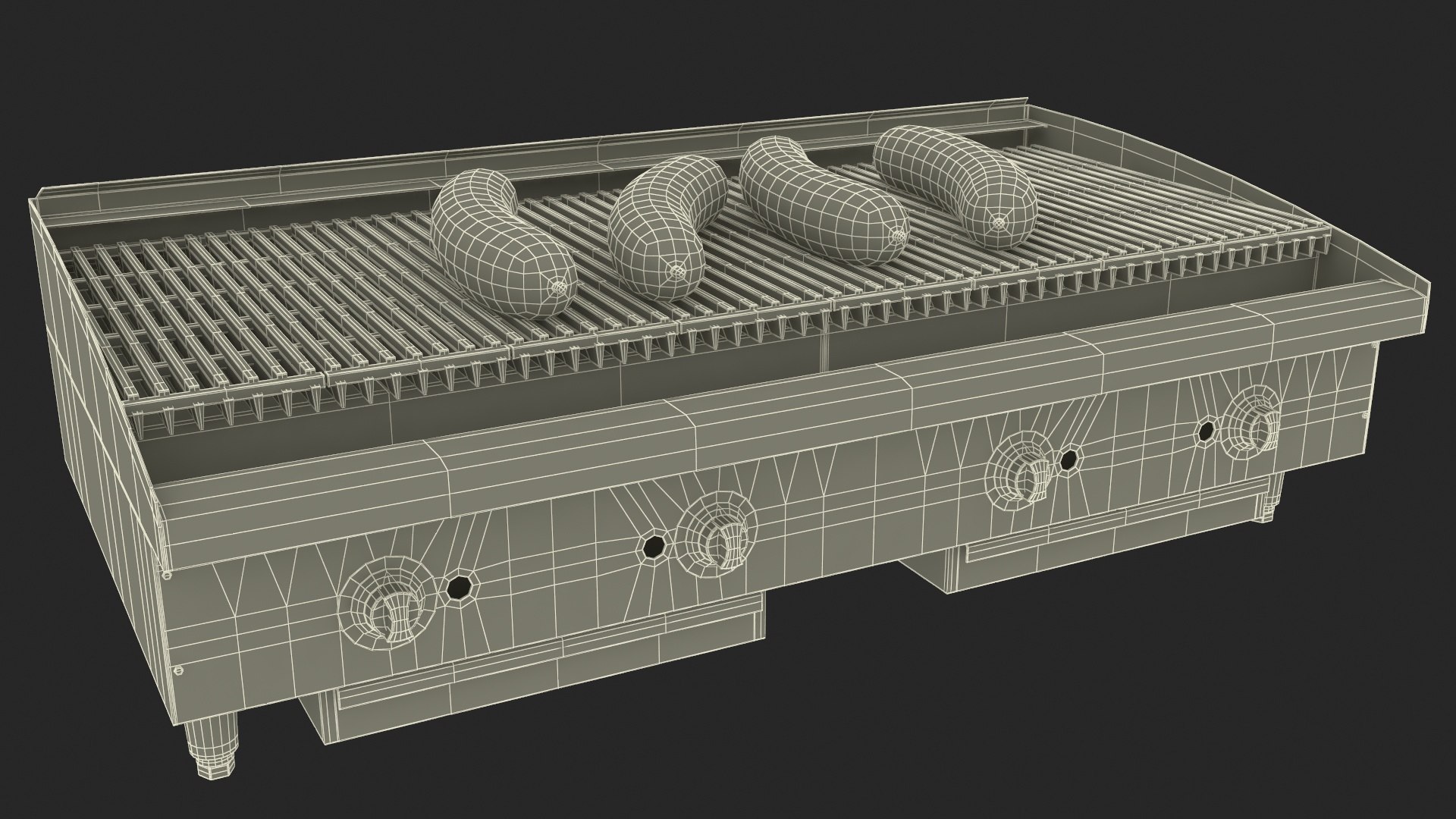 Raw Pork Sausages on Gas Grill Setup 3D model https://p.turbosquid.com/ts-thumb/ur/T7JNSs/iC/raw_pork_sausages_on_gas_grill_setup_015/jpg/1759145700/1920x1080/fit_q87/2288e337f1fd6152dcf9079d43d612c68f783ea8/raw_pork_sausages_on_gas_grill_setup_015.jpg