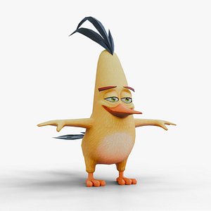 Chuck Angry Birds Movie 3D model