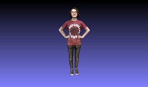 3D woman