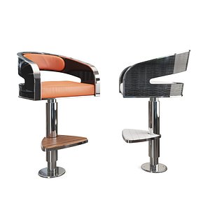 3D tyc-134 bar chair